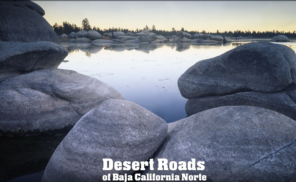 Desert Mexico Roads