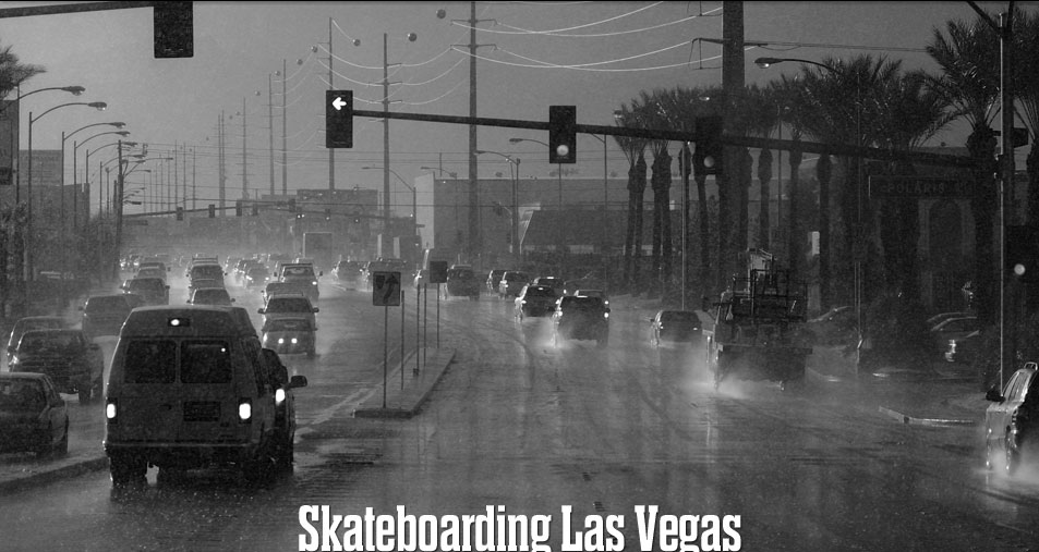Las Vegas in the Rain