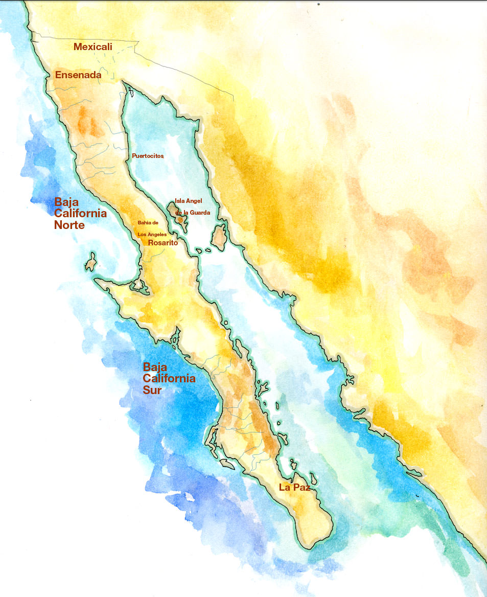 Baja Map