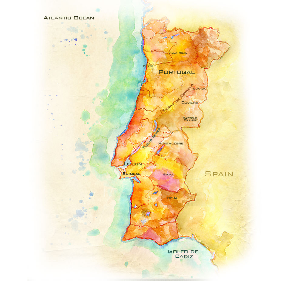 Portugal Map