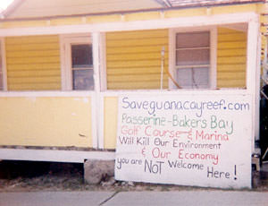 Bakers Bay Not Welcome Here