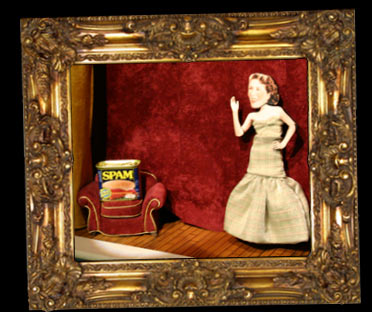 The Spam Museum display