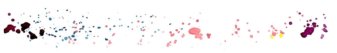 Ink spatter painting of Phish's 1998 Weekapaug Groove Jam