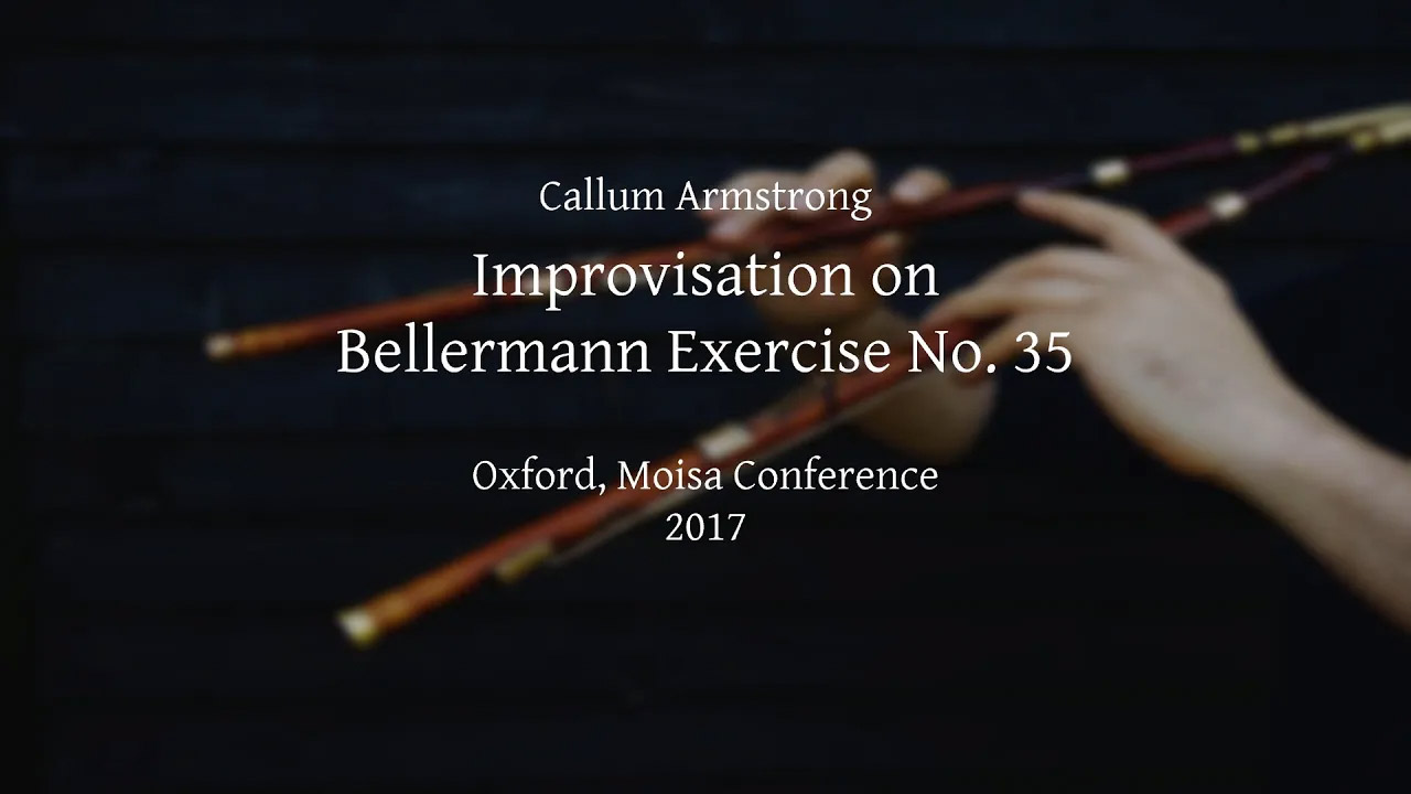 Video thumbnail: Improvisation on Bellermann Exercise No. 35