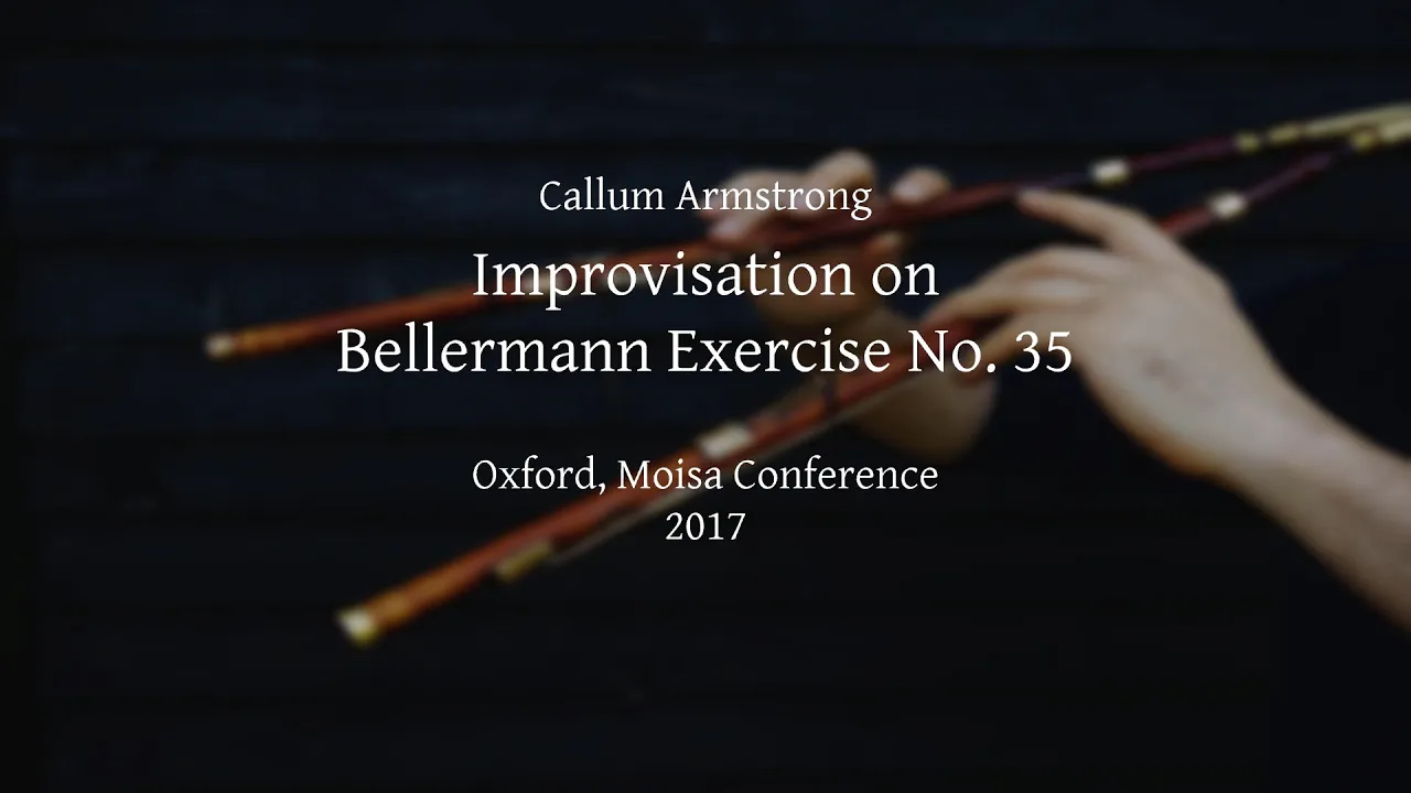 Video thumbnail: Improvisation on Bellermann Exercise No. 35