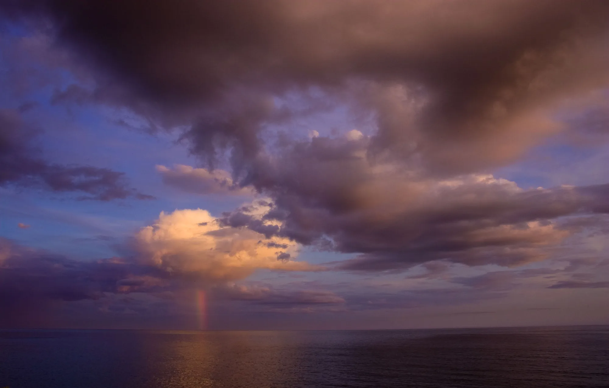 Bering Sea at night Photo