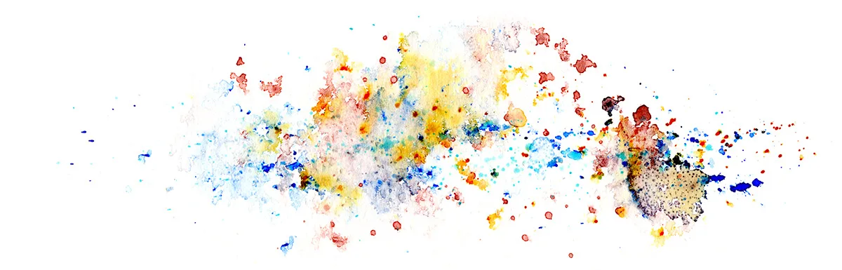 Ink spatter painting of Phish's Blaze On into Wilson into Simple, Noblesville, August 6, 2021