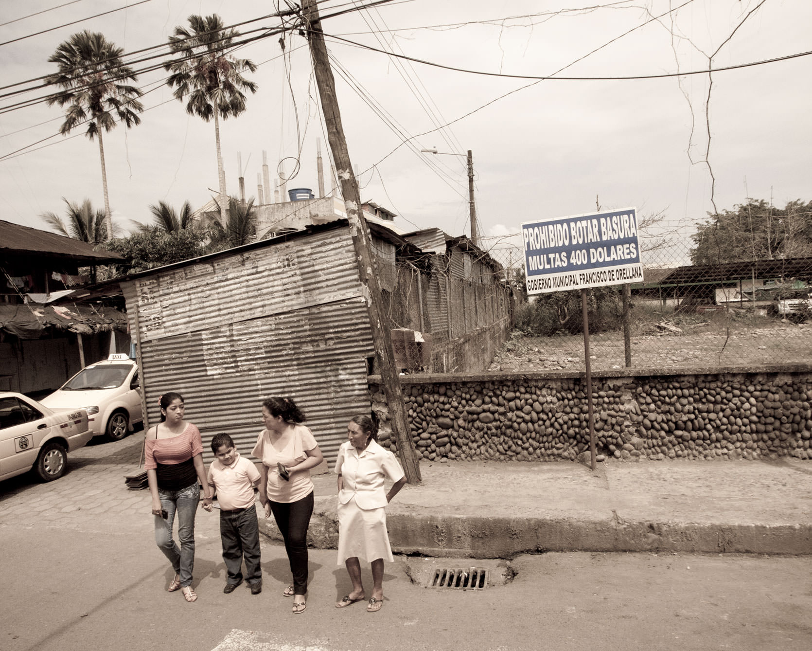 Family in Coca, Ecuador