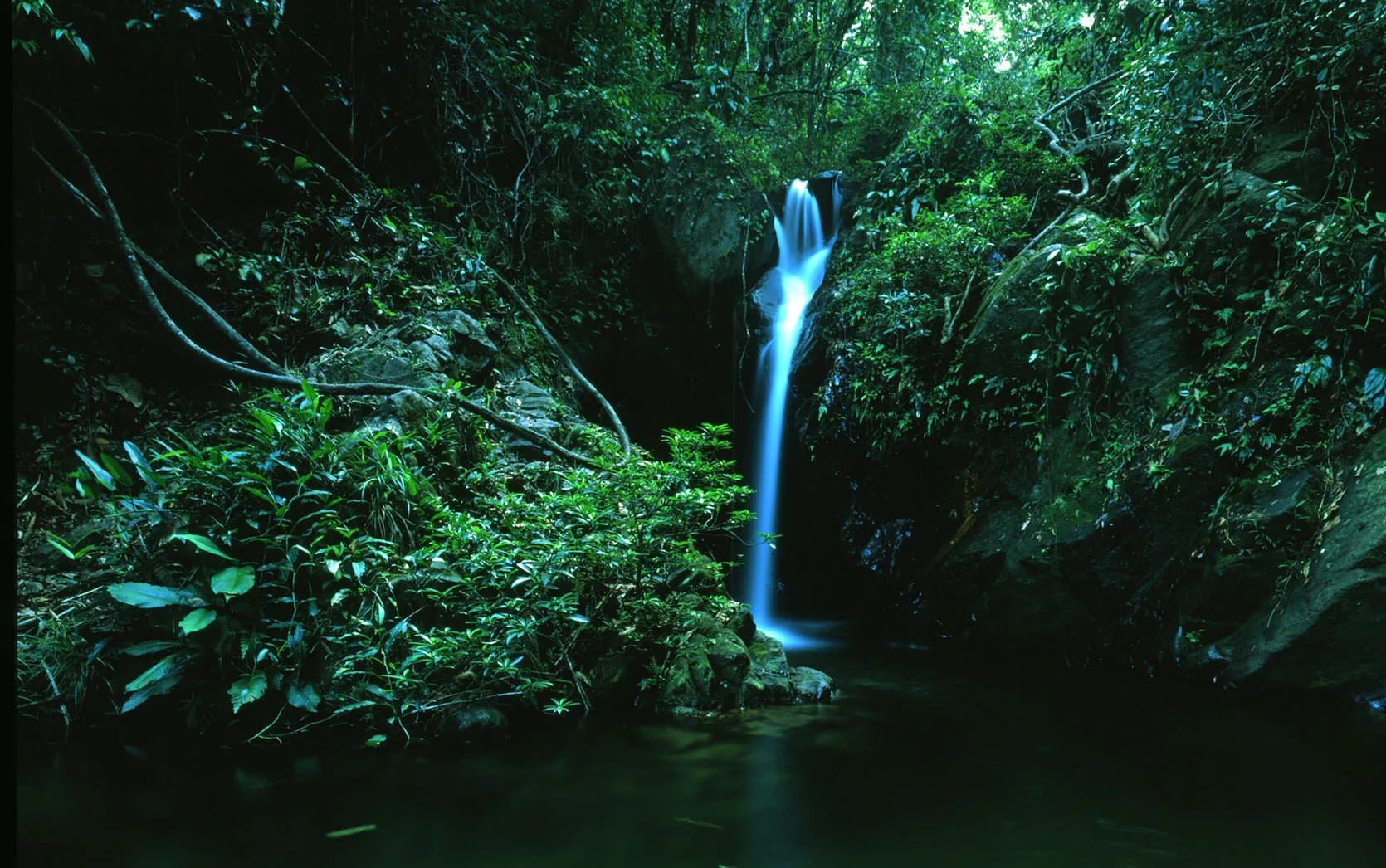 Waterfall in Belize