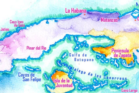 Cuba Map