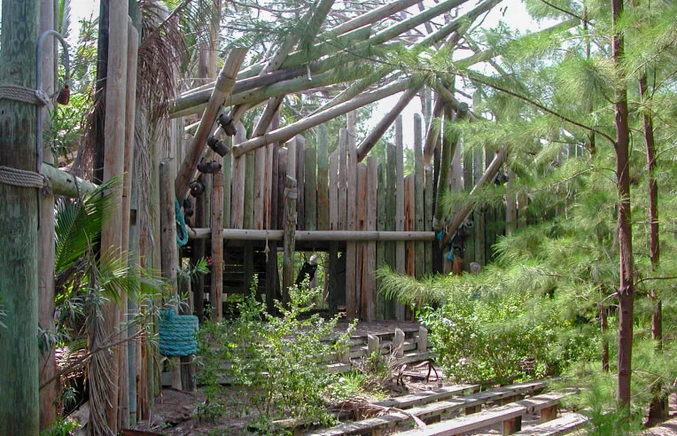 Abandoned theatre space at Disney's Treasure Island