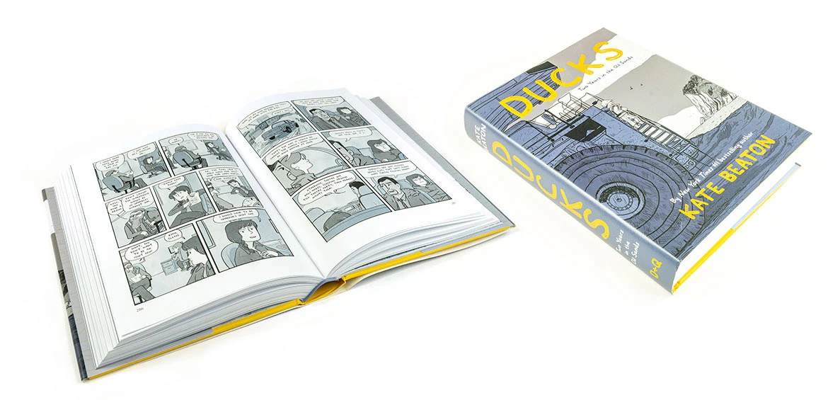Ducks graphic novel by Kate Beaton about life in Canada's oil sands