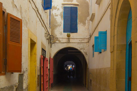 Dry World: Essaouira Blue Boats