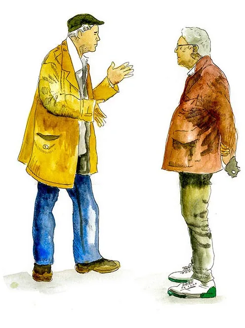 Barthélemy Cheese Shop Sketch