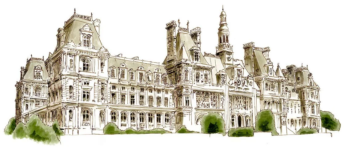 Hôtel de Ville Sketch