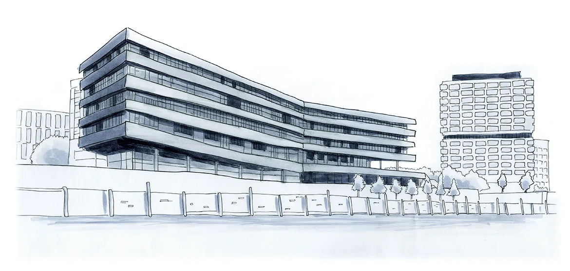 HafenCity University Hamburg, Hamburg Sketch