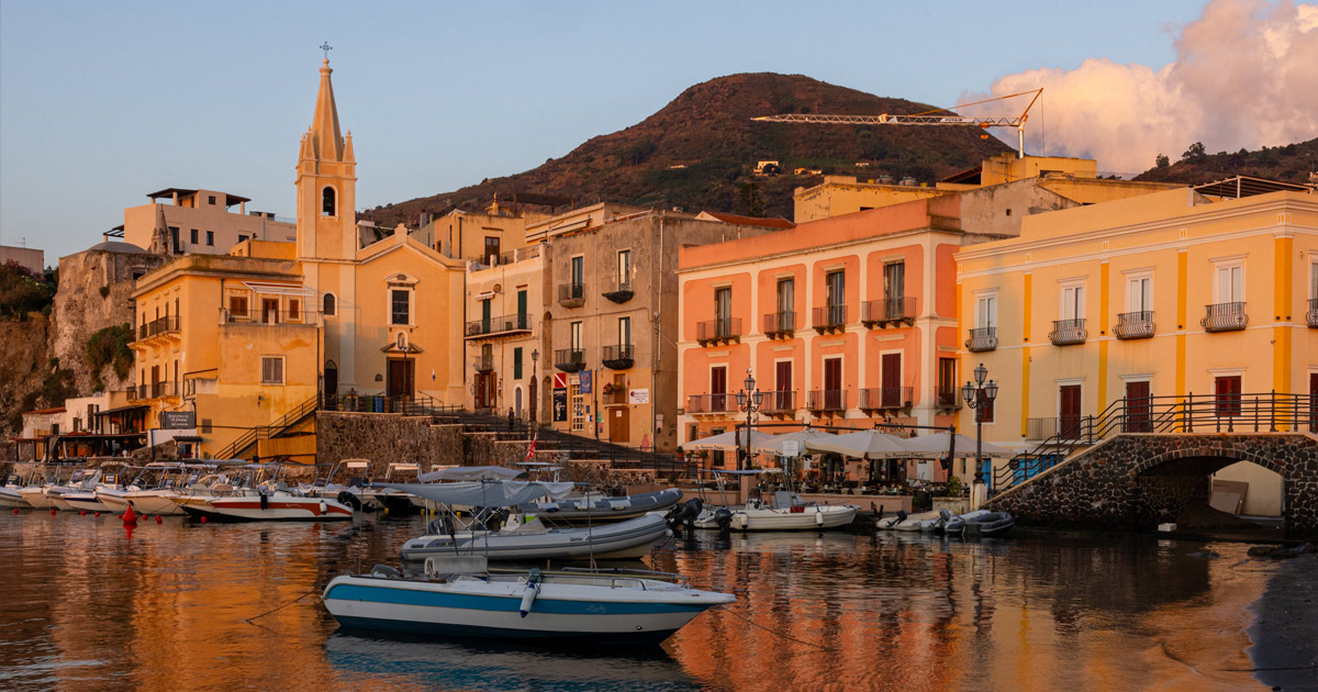 Yacht Harbour Lipari