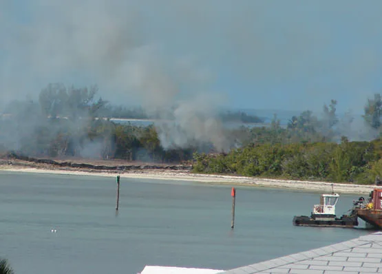 Michael Meldman ruining Guana Cay Environment