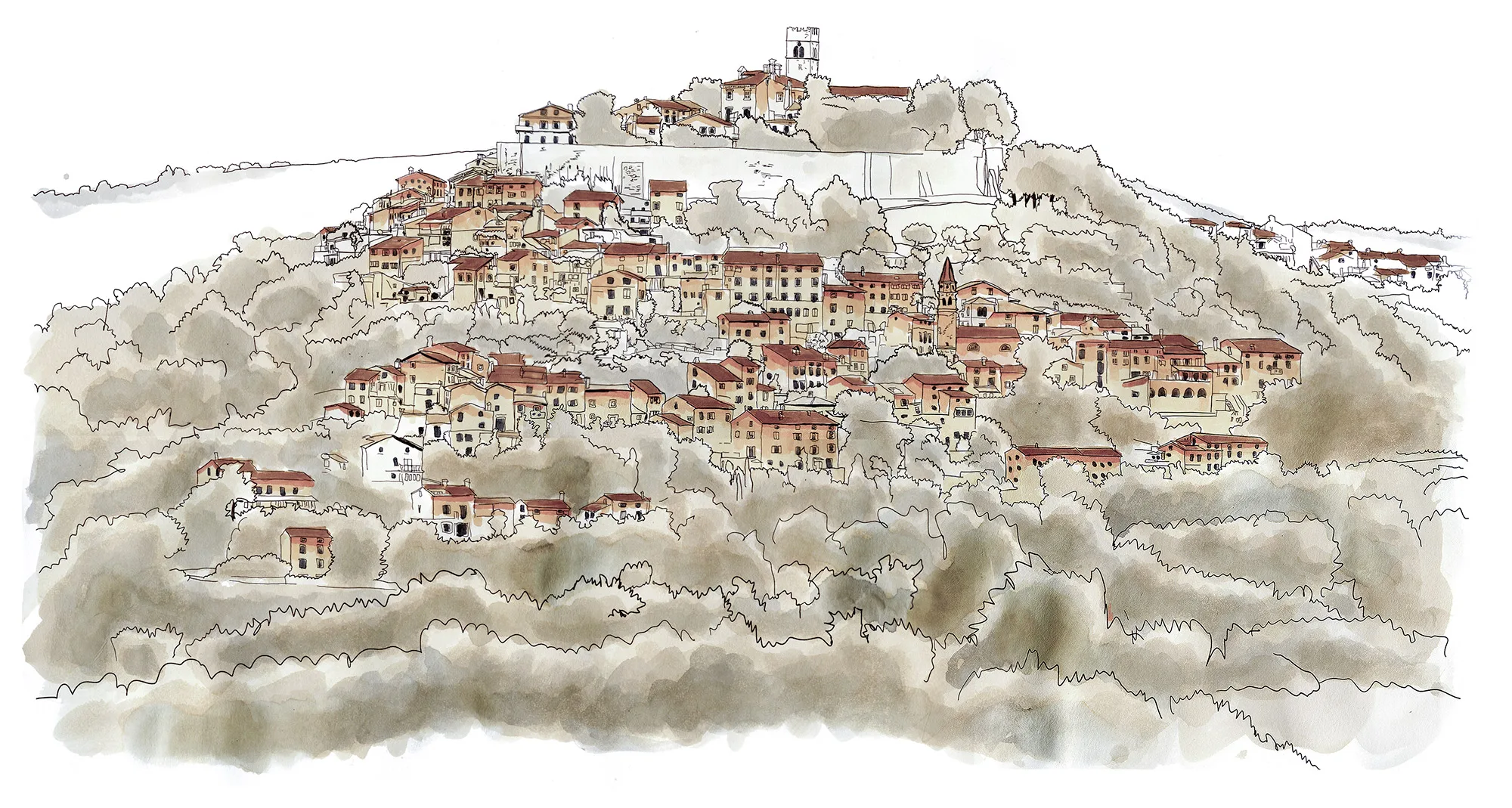 Motovun, Istria, Croatia
