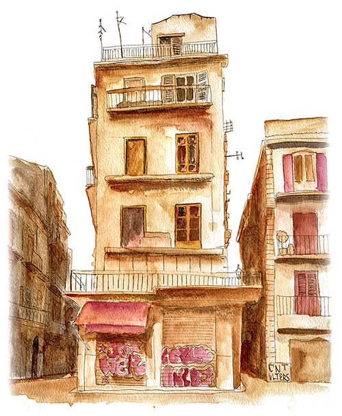 Alleys in Palermo, Sicily