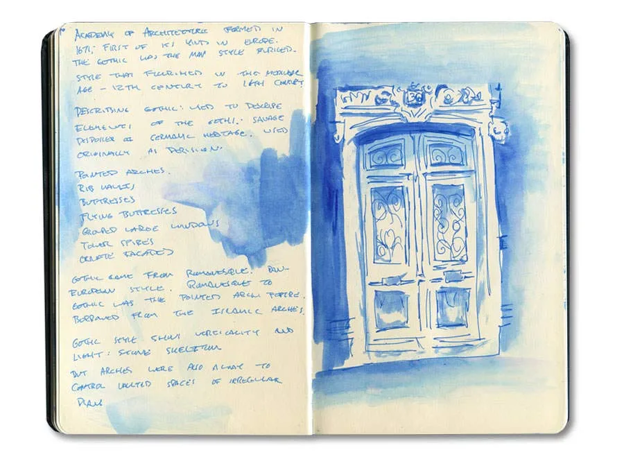 Paris Sketchbook, the Seine
