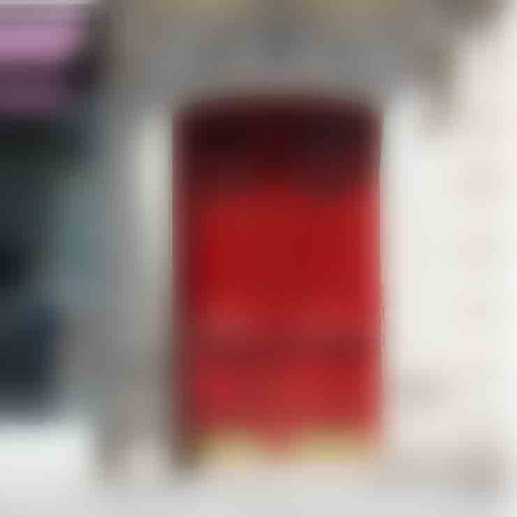 Parisian Red Door