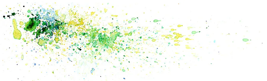 Ink spatter painting of Phish's Chalk Dust Torture into Light into Tweezer, Randall's Island, July 13, 2014