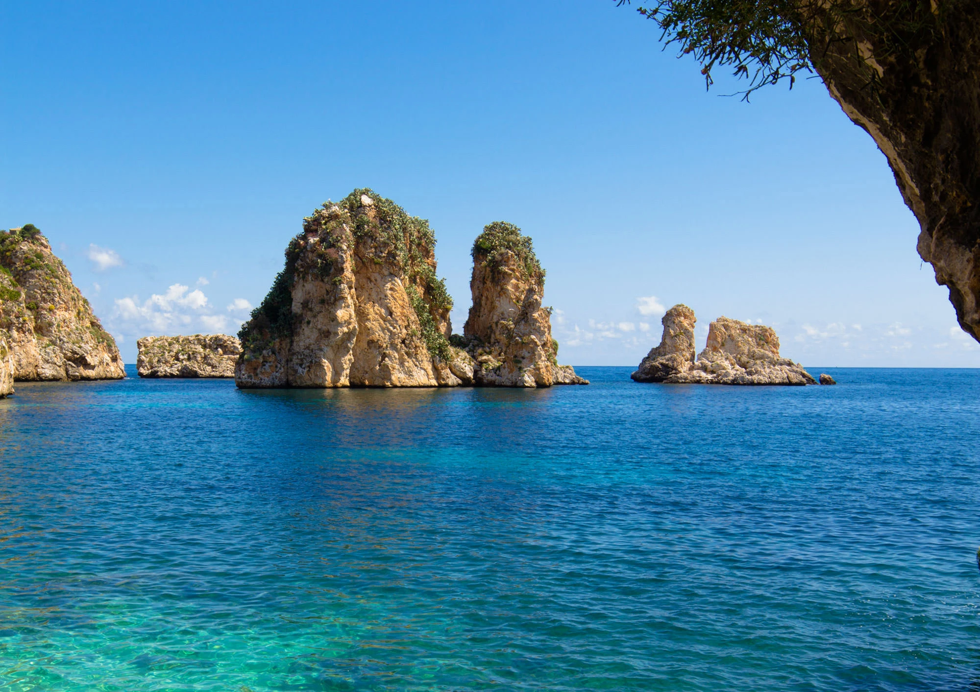 The Tonnara di Scopello, near the town of Scopello in Sicily.