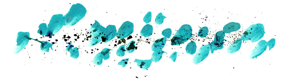 Watercolor and ink spatter artwork inspired by Jerry Garcia and Merl Saunders' 1974 Sitting In Limbo jam at Keystone Berkeley