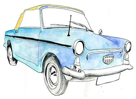 Autobianchi Car from the 1960s