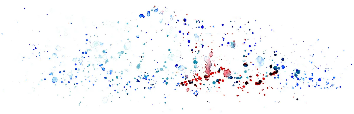 Ink spatter painting of Phish's 46-minute Soul Planet, Shoreline Amphitheatre, August 31, 2021
