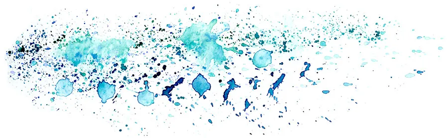 Ink spatter painting of Phish's Theme from the Bottom and Tube into Slave, Dayton, December 7, 1997