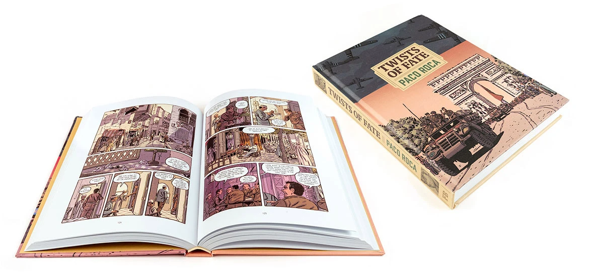 Twists of Fate graphic novel by Paco Roca about Spanish soldiers in World War II